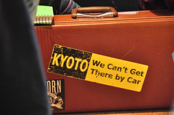 Alternativos e ativistas! (em café de Port Townsend, no estado de Washington, nos Estados Unidos)